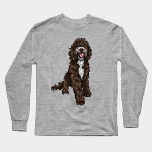 Cute Sproodle Dog Long Sleeve T-Shirt